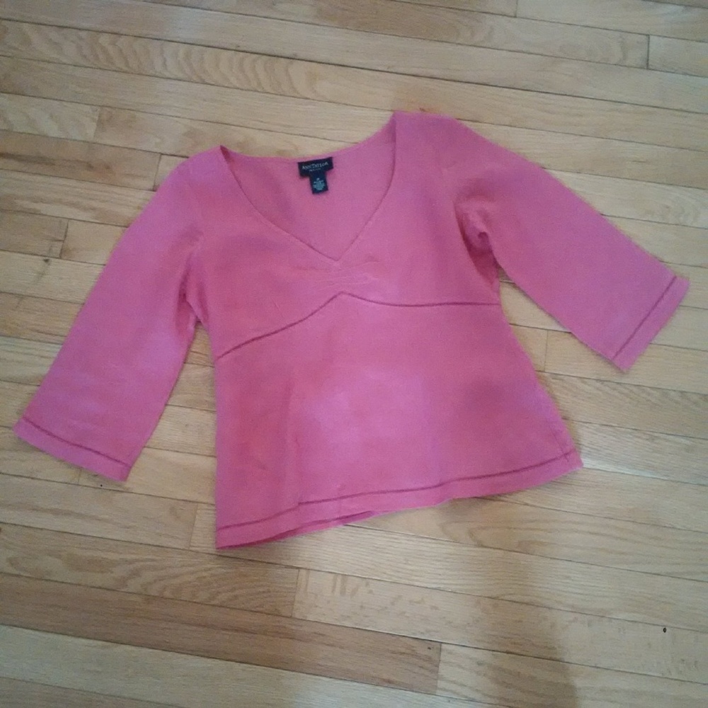 Ann Taylor quarter length sleeve shirt
